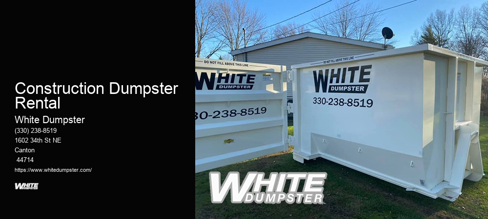 Landscape Waste Dumpster