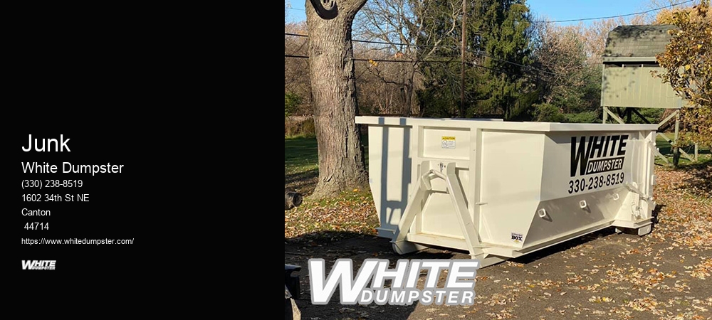 Garbage Truck White